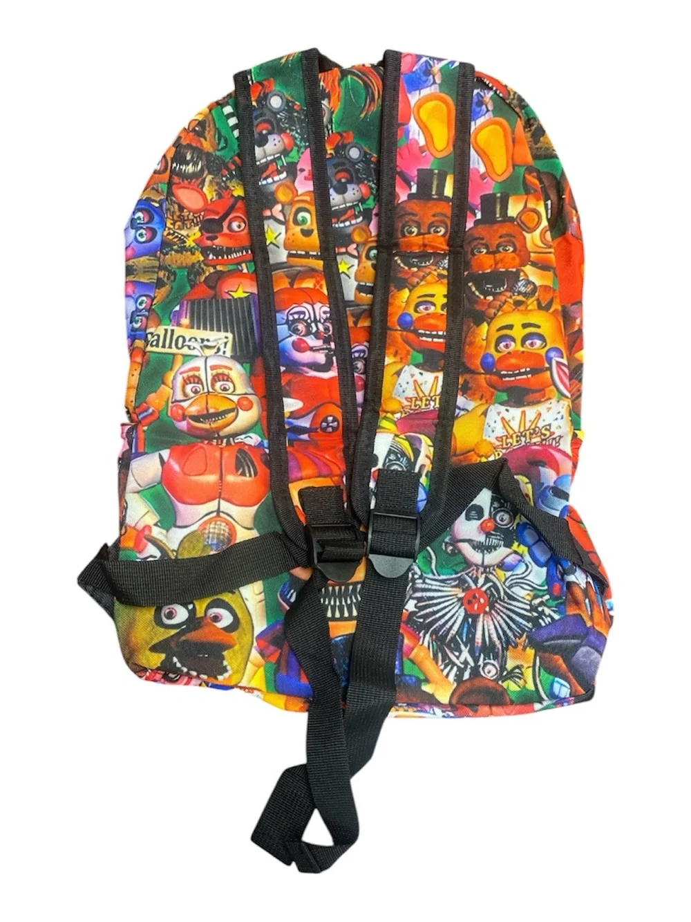 NWT Five Nights at Freddy's Character Collage Backpack S K48